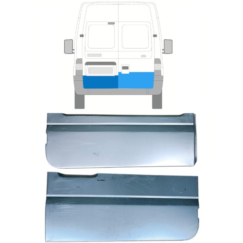 Rear door repair panel - , for