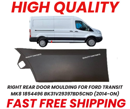 Right rear door moulding for - door,