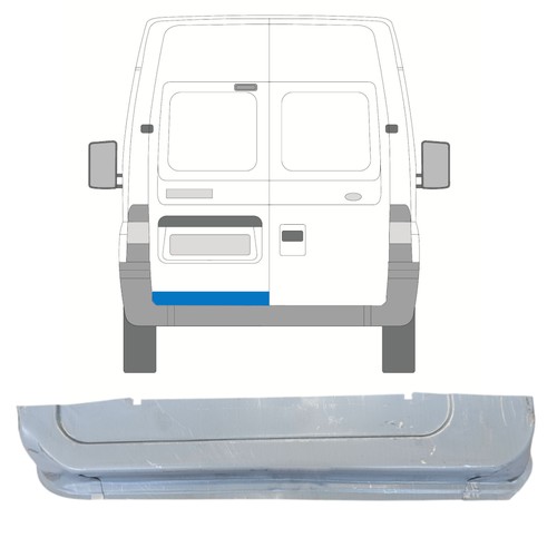 Rear door repair - , for