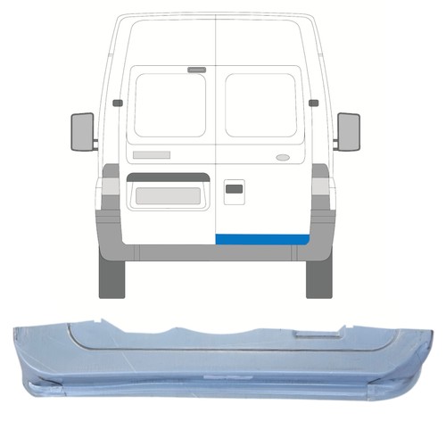 Rear door repair - , panel